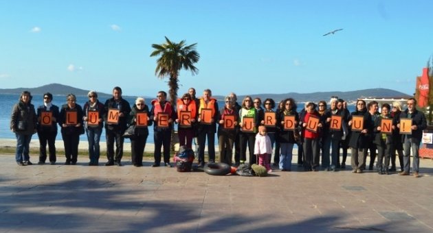 Ayvalık’ta Göçmenler İçin Anlamlı Eylem