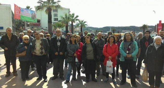 Ayvalık’ta İç Güvenlik Yasası’na Tepki