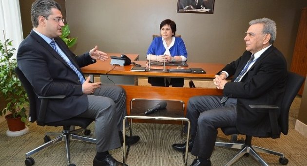 Aziz Kocaoğlu, Yunanlı Firmalı Fuar İzmir’e Davet Etti