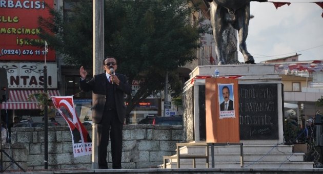Bağımsız Aday Boş Meydana Seslendi
