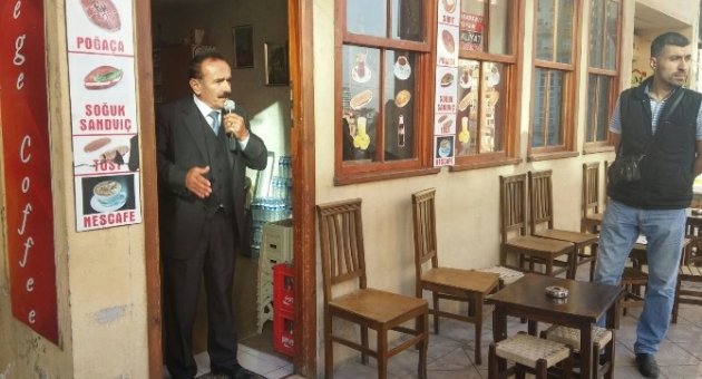 Bağımsız Adaydan Tek Kişilik Miting