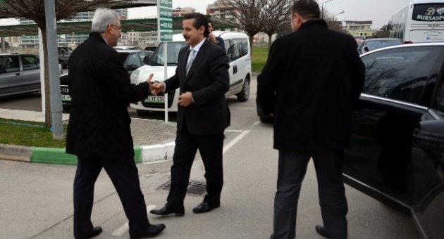 Bakan Faruk Çelik’ten Bursaspor’a Ziyaret