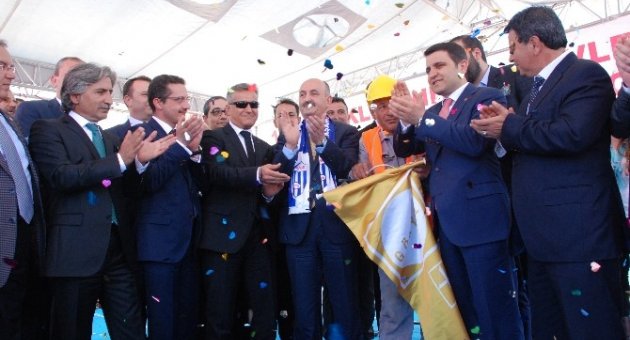 Bakan Müezzinoğlu, Biga Devlet Hastanesi’nin Temelini Attı