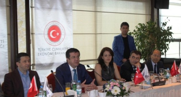 Bakan Zeybekci Emd Üyeleriyle Buluştu