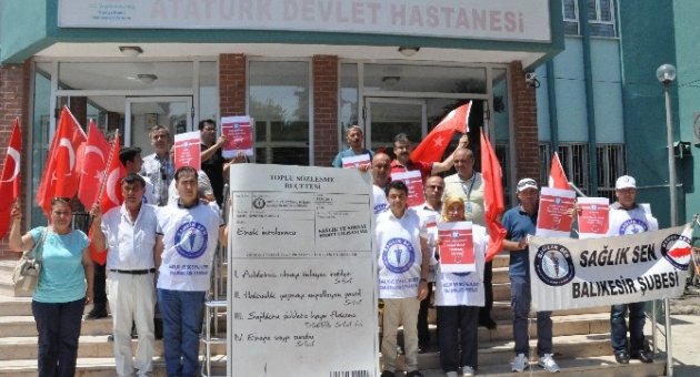 Balıkesir Sağlık-sen’den Toplu Sözleşme Reçetesi