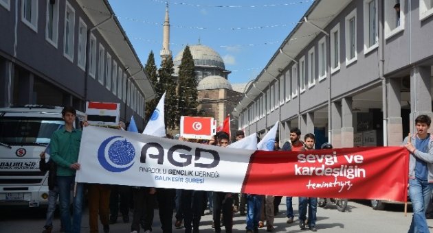 Balıkesir’de, Çanakkale Ümmet Yürüyüşü