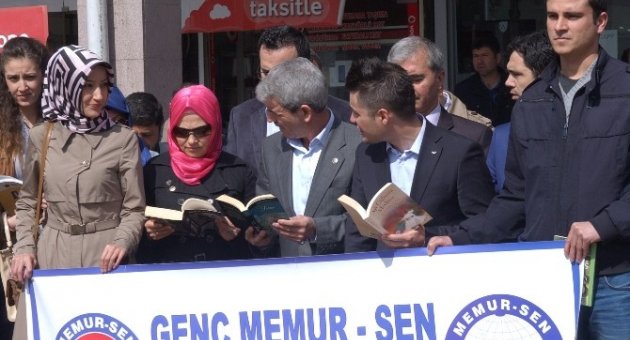 Balıkesir’de Genç Memur-sen’den Okuma Etkinliği