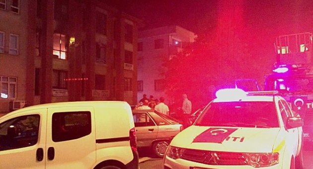 Balıkesir’de Hdp Binası Ateşe Verildi