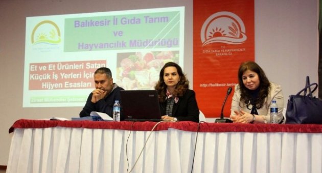Balıkesir’de Kasaplara Eğitim Verildi