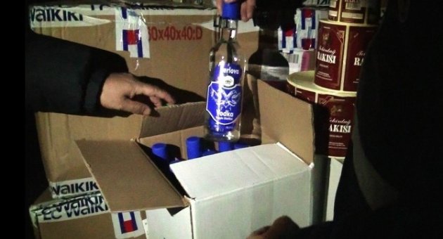 Balıkesir’de Sahte İçki Operasyonu