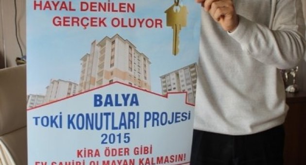 Balya’da Kimse Evsiz Kalmayacak