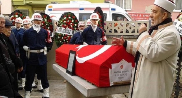 Bandırma Kıbrıs Gazisini Son Yolculuğuna Uğurladı