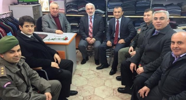 Bandırma Protokolü Esnafı Ziyaret Etti