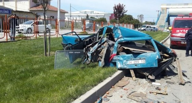 Bandırma’da Trafik Kazası: 1 Yaralı