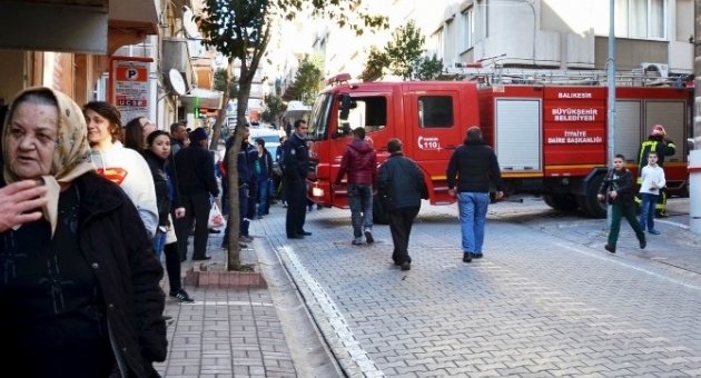 Bandırma’daki Baca Yangını Korkuttu