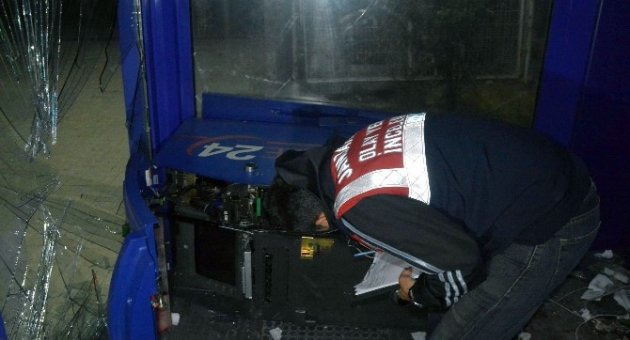 Bankamatiği Soymak İstediler