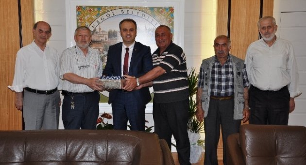 Başkan Aktaş’a Kıbrıs Gazileri’nden Anlamlı Ziyaret