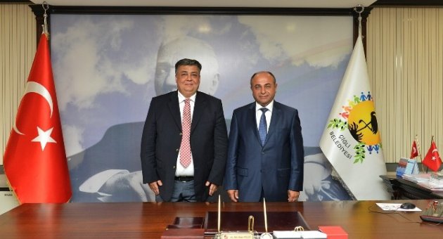 Başkan Arslan’a Kaymakam Ve Emniyet Müdüründen Ziyaret