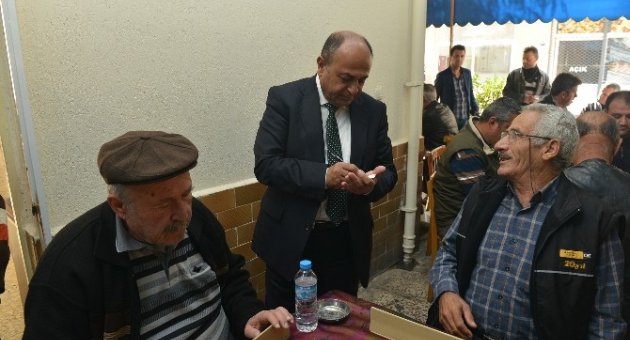 Başkan Arslan’dan Egekent’te Esnaf Turu