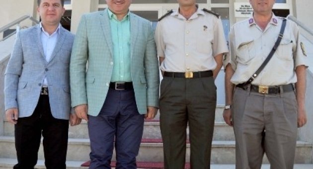 Başkan Çağlayan’dan Jandarmaya Ziyaret