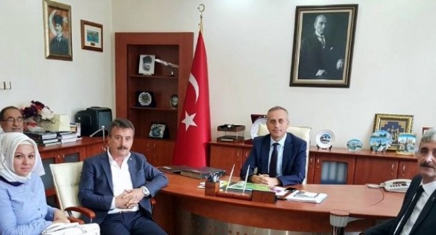 Başkan Çelik’ten Kaymakam Köse’ye Hayırlı Olsun Ziyareti