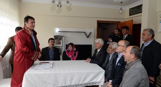 Başkan Dündar Nikah Kıydı