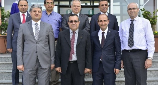 Başkan Edebali, İller Bankası Bürokratlarını Ağırladı