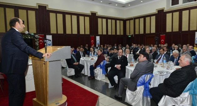 Başkan Edebali Muhtarlarla Bir Araya Geldi