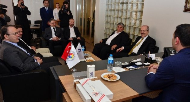 Başkan Kafaoğlu Bto’yu Ziyaret Etti