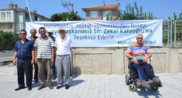Başkan Kafaoğlu’na Hizmet Teşekkürü