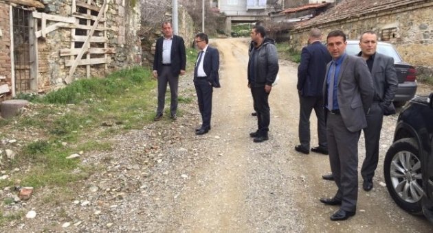 Başkan Kamil Saka, Altınoluk Mahallesi’nde İncelemelerde Bulundu