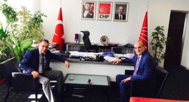 Başkan Kamil Saka, Chp Genel Merkezi’nde Ziyaretlerde Bulundu