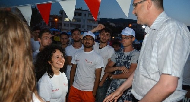 Başkan Özkan 22 Farklı Ülkeden Gelen Öğrencilerle Buluştu