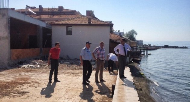 Başkan Saka Altınoluk’ta İnceleme Ve Ziyaretlerde Bulundu