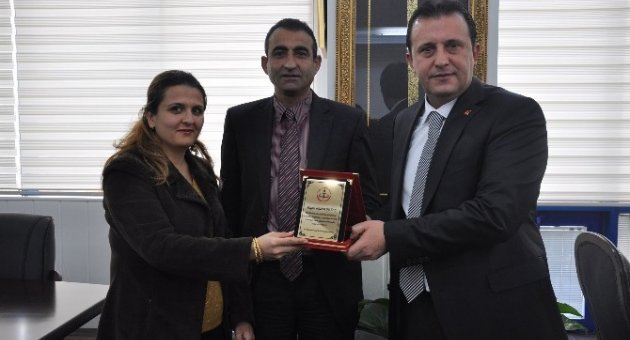 Başkan Soylu’ya Teşekkür Plaketi