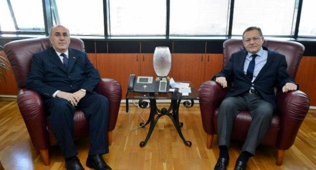 Başkan Uğur, Müdür Boz Ve Başsavcı Bölek’i Ağırladı