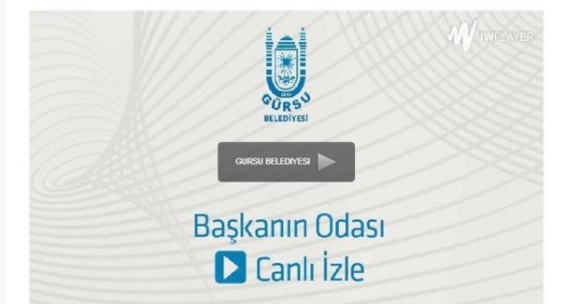 Başkan Yıldız’ın Odasının Canlı Yayını Durduruldu