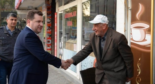 Başkan Yılmaz, Güne Paşa Cami’nde Başladı