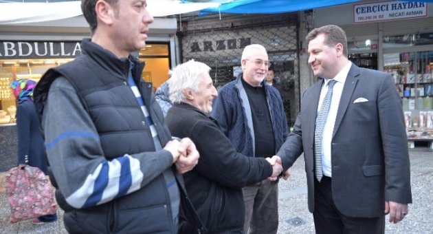 Başkan Yılmaz’dan Esnaf Ziyareti