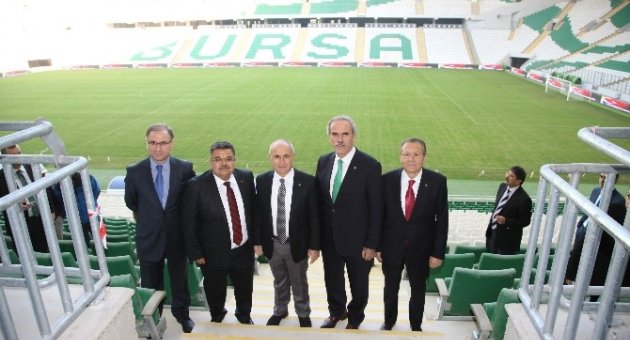 Başkanlardan Timsah Arena’ya Teknik İnceleme