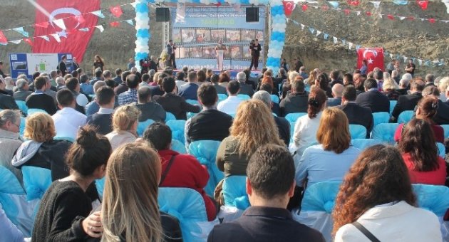 Batı Atıksu Arıtma Tesisi’nin Temeli Atıldı