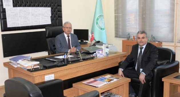 Baü Rektörü Özdemir’den Ayvalık Myo’na Ziyaret