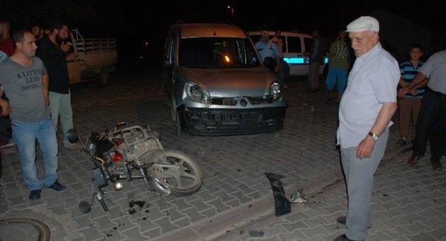 Bayramiç’te Trafik Kazası; 1 Yaralı