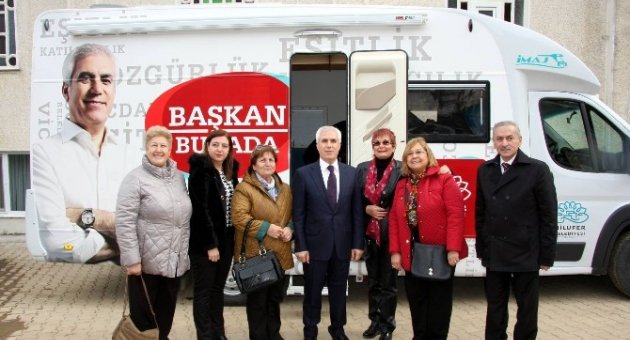 Belediye Başkanı Makam Odasını Köye Taşıdı