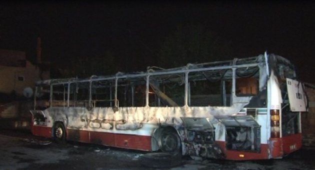 Belediye Otobüsünü Yakan 4 Terörist Yakalandı