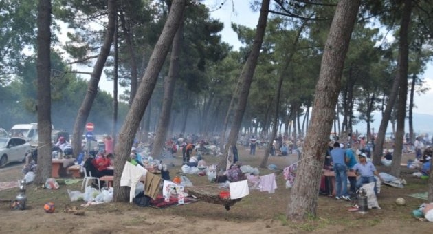 Belediye Personeli Piknikte Stres Attı