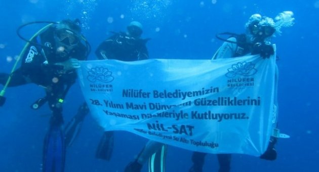 Belediye Personeli Sualtı Dünyasıyla Buluştu