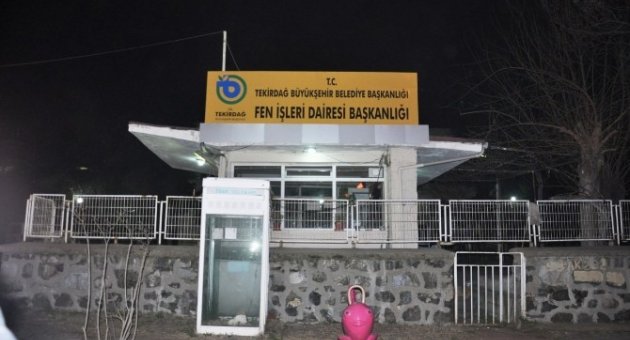 Belediyenin Araç Deposunda Yangın