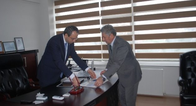 Beyazay Derneği Tekirdağ Şubesi’nden Çerkezköy Kaymakamı Kubilay’a Ziyaret