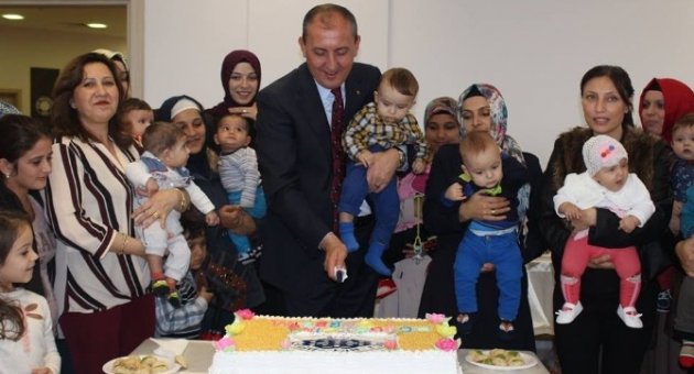 Biga Belediyesinden ‘hoşgeldin Bebek’ Partisi